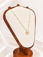 Load image into Gallery viewer, Crystal Heart Teardrop Necklace