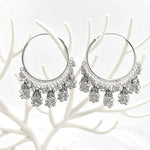 Load image into Gallery viewer, Chandbali Jhumka Hoop Earrings