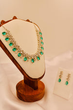 Load image into Gallery viewer, Sea Green Royale AD Necklace Set