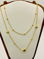 Load image into Gallery viewer, Mini Heart Chain Necklace