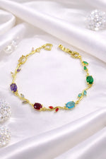 Load image into Gallery viewer, Celestia Tulip Charm Bracelet