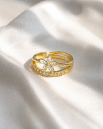 Load image into Gallery viewer, Ruvique Flora Duo Ring