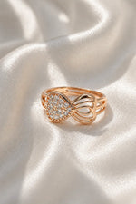 Load image into Gallery viewer, Ruvique Infinity Bow Ring