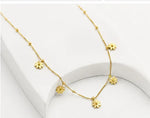 Load image into Gallery viewer, Daisy Charm Station Necklace