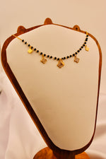 Load image into Gallery viewer, Golden Floral Luxe Charm Mangalsutra Choker