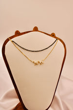 Load image into Gallery viewer, Twin Butterfly Charm Mangalsutra Choker