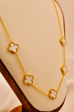 Load image into Gallery viewer, White Clover Luxe Necklace