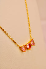 Load image into Gallery viewer, Triple Heart Necklace