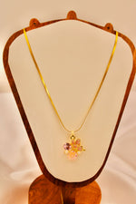 Load image into Gallery viewer, Blush Butterfly Pendant Necklace