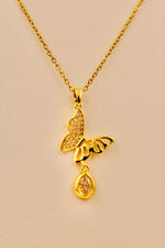 Load image into Gallery viewer, Aurora Butterfly Pendant Necklace