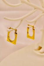 Load image into Gallery viewer, Forma Square Hoop Earrings