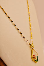Load image into Gallery viewer, Eternal Rose Pendant Necklace