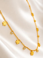 Load image into Gallery viewer, Golden Bloom Charm Necklace
