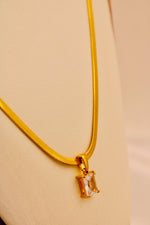 Load image into Gallery viewer, Minimal Crystal Glow Pendant Necklace