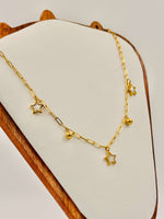 Load image into Gallery viewer, Urban White Star Charm Necklace