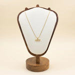 Load image into Gallery viewer, Pearl Bar Pendant Necklace