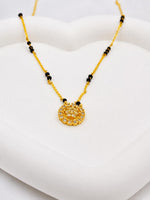 Load image into Gallery viewer, Double Ring Pavé Mangalsutra
