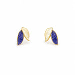 Load image into Gallery viewer, Azure Bloom Carved Studs
