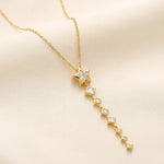 Load image into Gallery viewer, Star Trail Crystal Necklace
