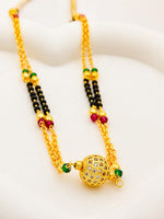 Load image into Gallery viewer, Traditional Gold Bead Mangalsutra
