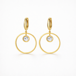 Load image into Gallery viewer, Ruvique Celeste Halo Earrings
