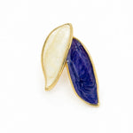 Load image into Gallery viewer, Azure Bloom Carved Studs

