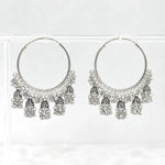 Load image into Gallery viewer, Chandbali Jhumka Hoop Earrings
