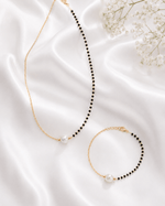 Load image into Gallery viewer, Ruvique Pearl Grace Mangalsutra Combo
