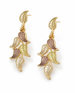Load image into Gallery viewer, Ruvique Pastel Leaf Cascade Drop Earrings
