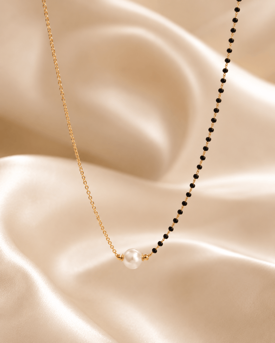 Ruvique Pearl Grace Mangalsutra Combo