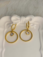 Load image into Gallery viewer, Ruvique Celeste Halo Earrings
