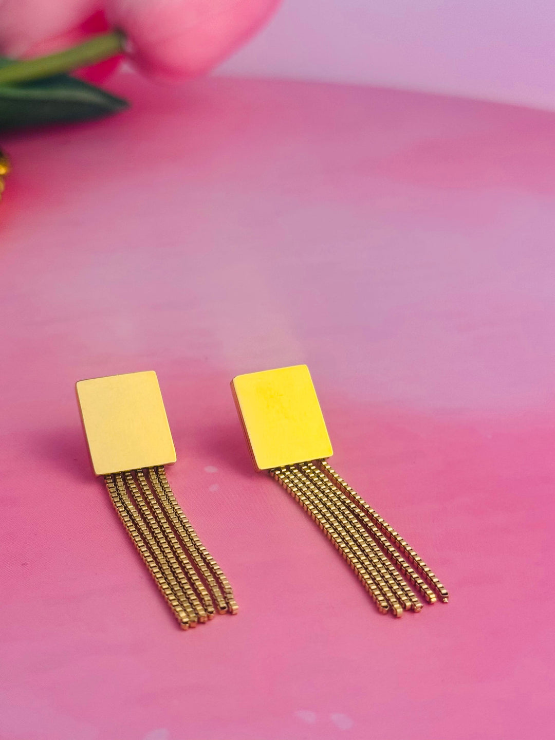 Celeste Golden Tassels