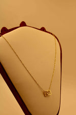 Load image into Gallery viewer, Twin Heart Pendant Necklace
