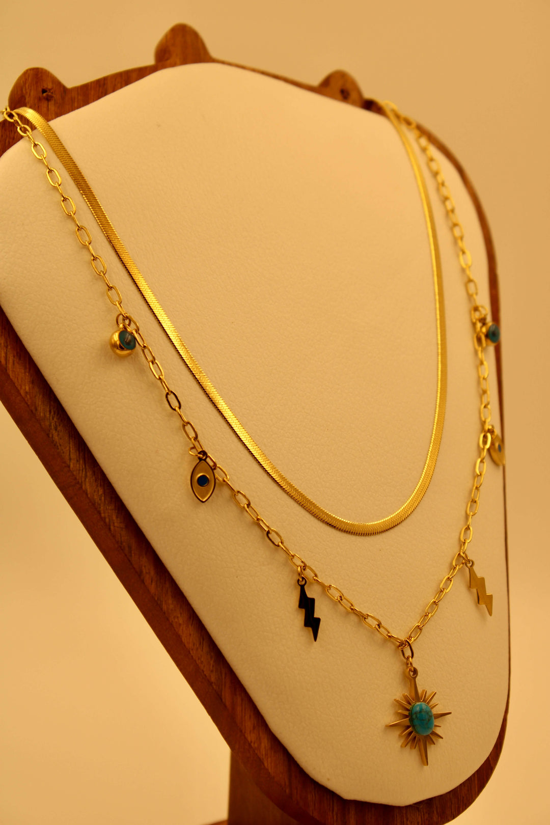 Ruvique Evil Eye Aura Necklace