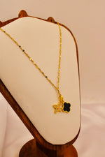 Load image into Gallery viewer, Crimson Gem Duo Necklace
