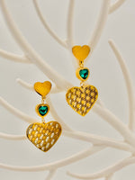Load image into Gallery viewer, Ruvique Emerald Heart Luxe Drops
