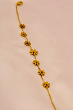 Load image into Gallery viewer, Floral Chain Anklet
