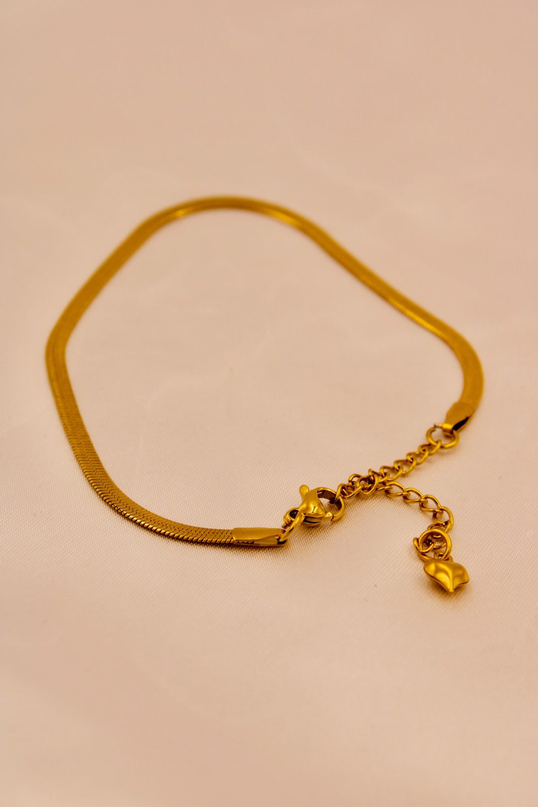 Snake chain anklet