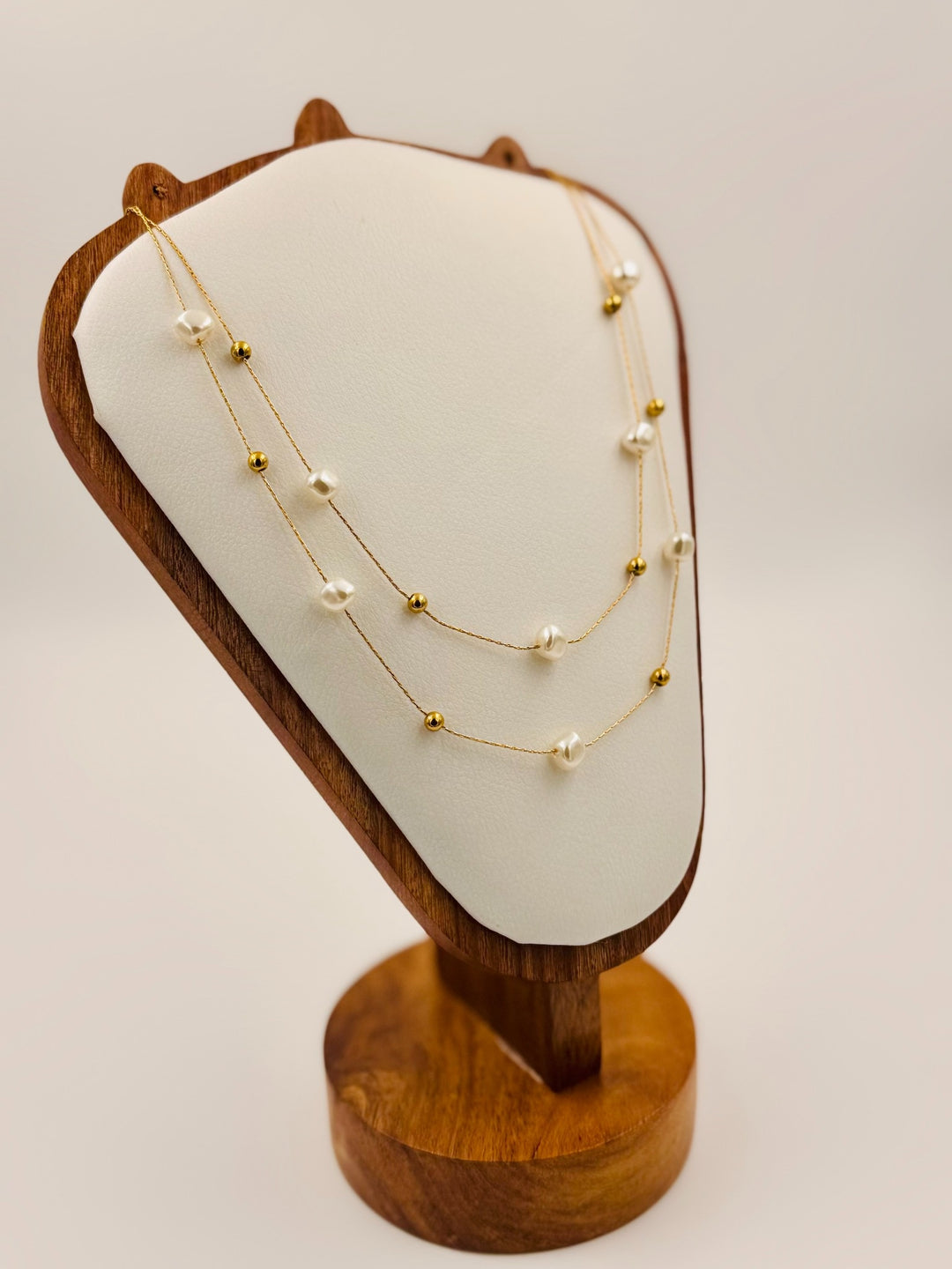 Elowen Pearl Cascade Necklace
