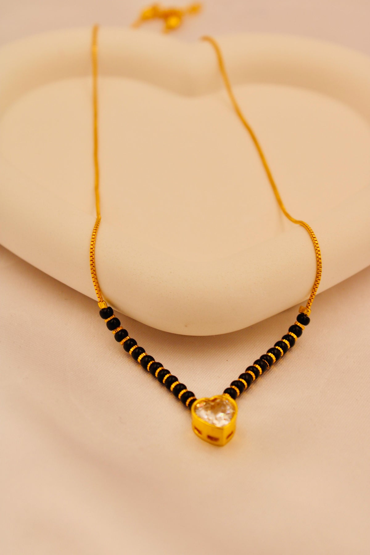 Forever heart mangalsutra