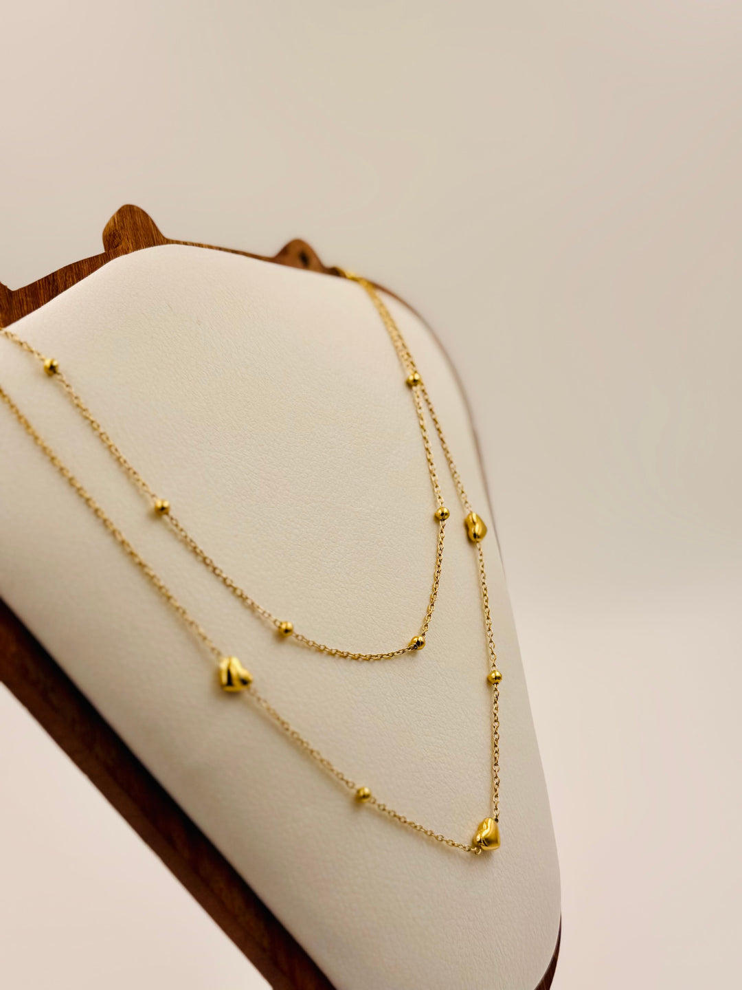 Mini Heart Chain Necklace
