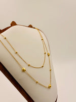 Load image into Gallery viewer, Mini Heart Chain Necklace
