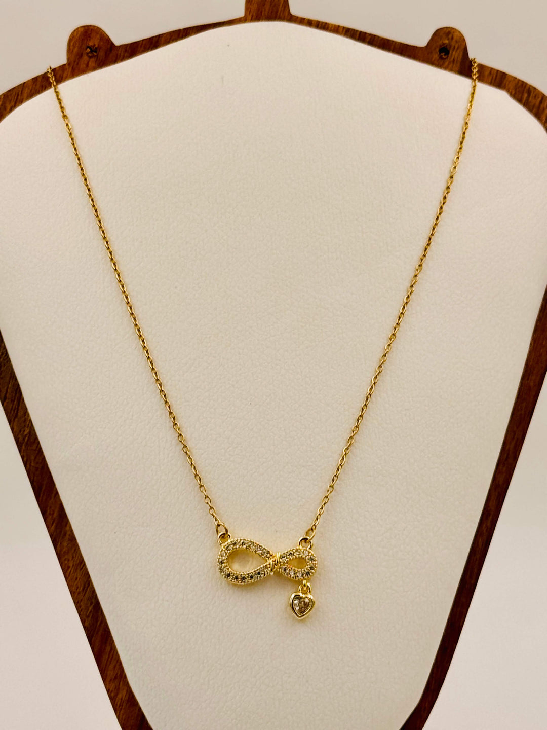 Infinity Love Charm Necklace