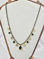 Load image into Gallery viewer, Ruvique Black Charm Mangalsutra

