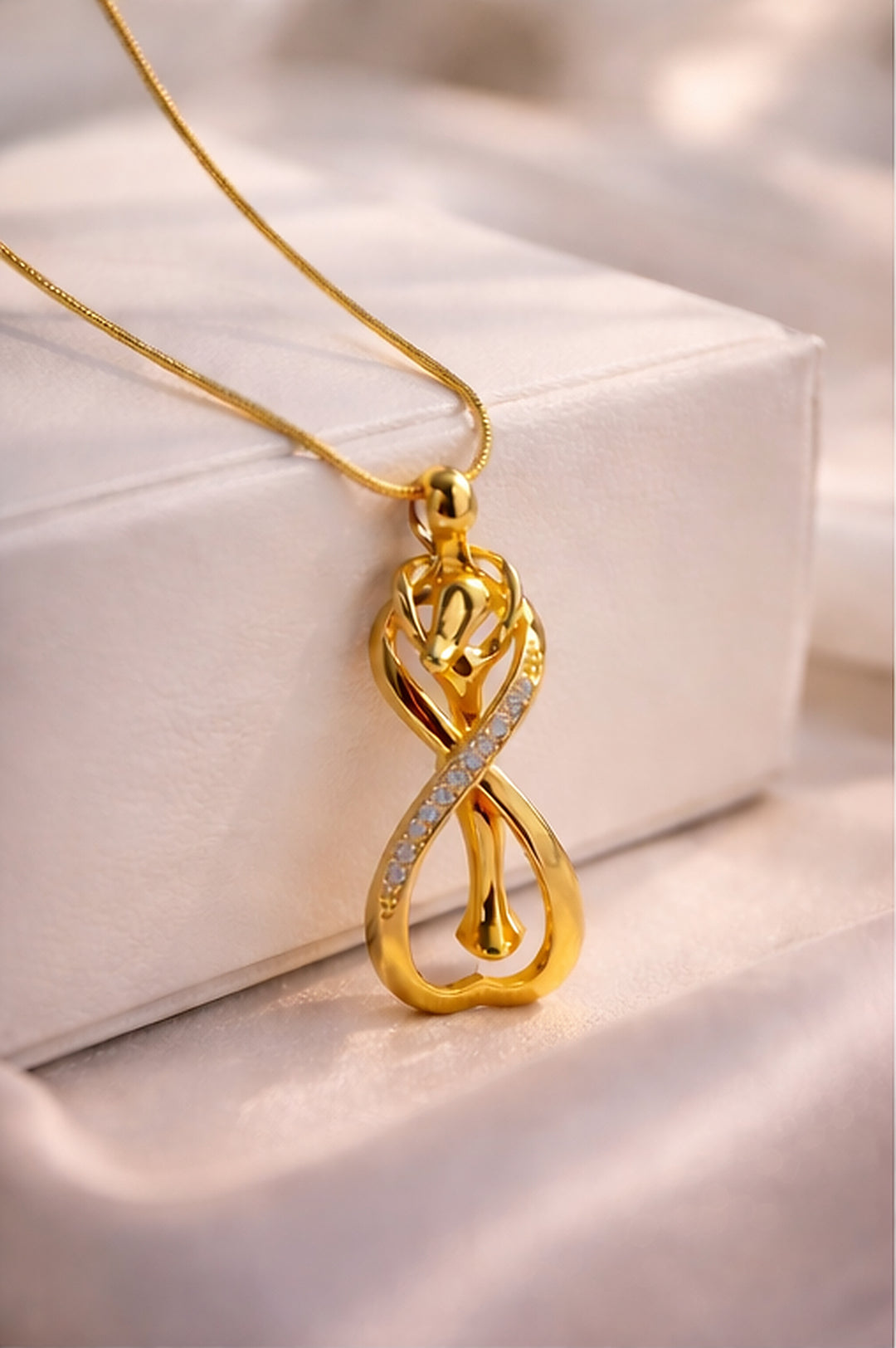 Infinite Love Couple Pendant Necklace