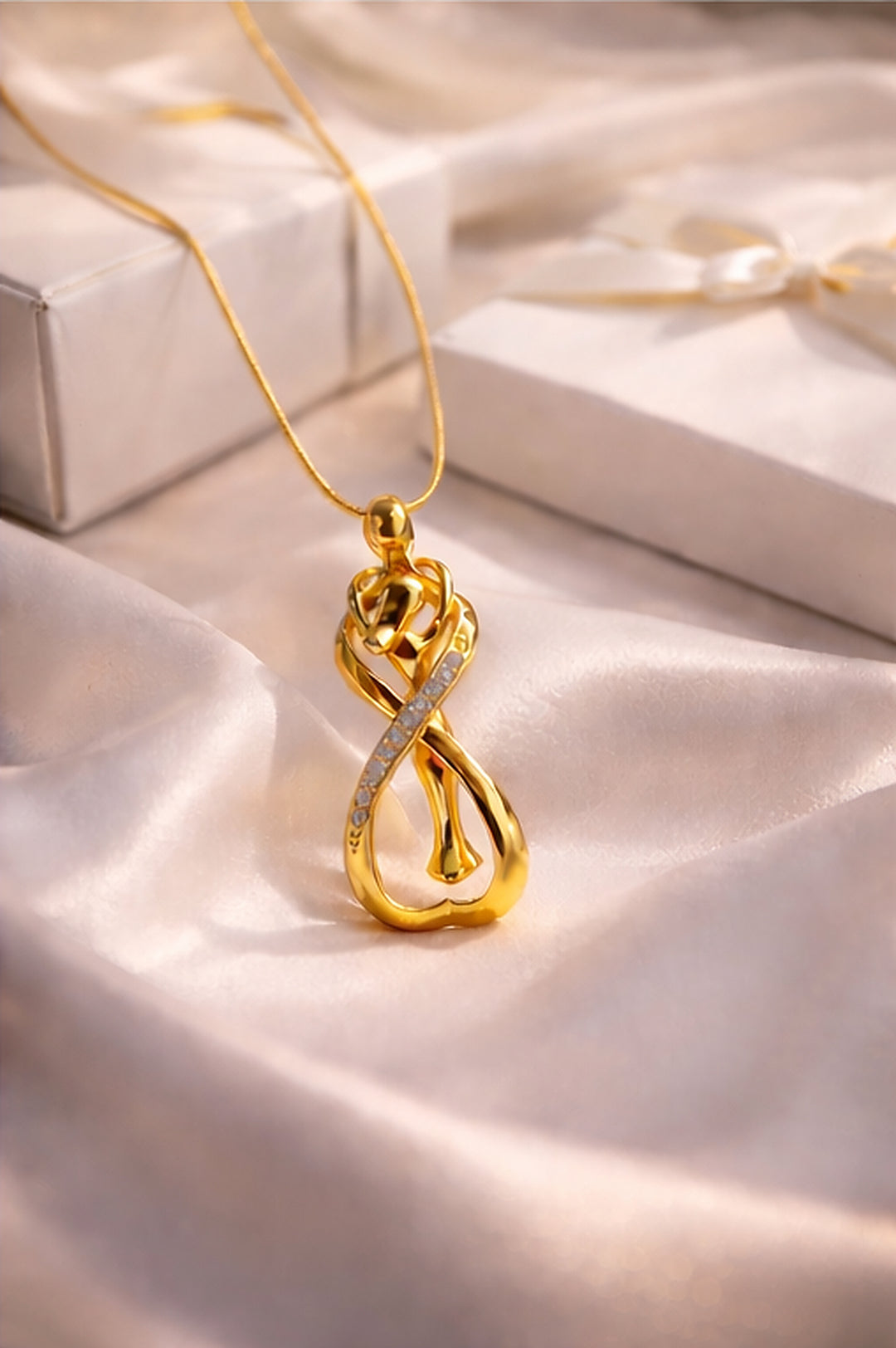 Infinite Love Couple Pendant Necklace