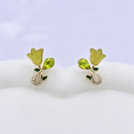 Load image into Gallery viewer, Tulip Bloom Stud Earrings
