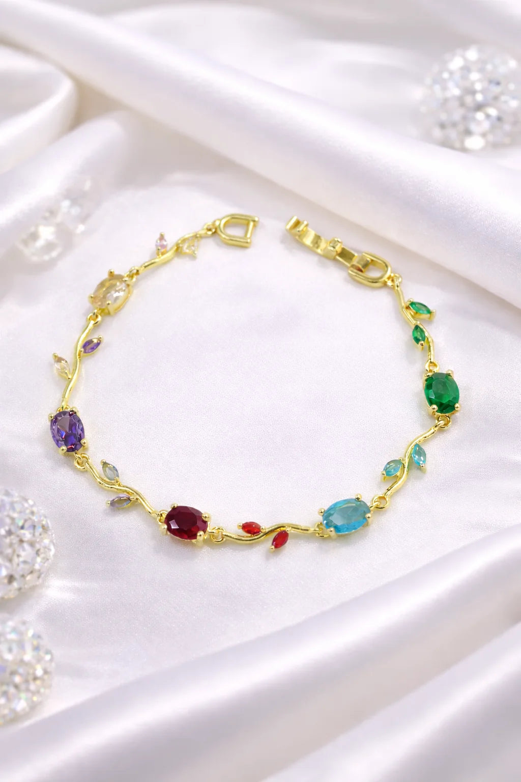 Celestia Tulip Charm Bracelet