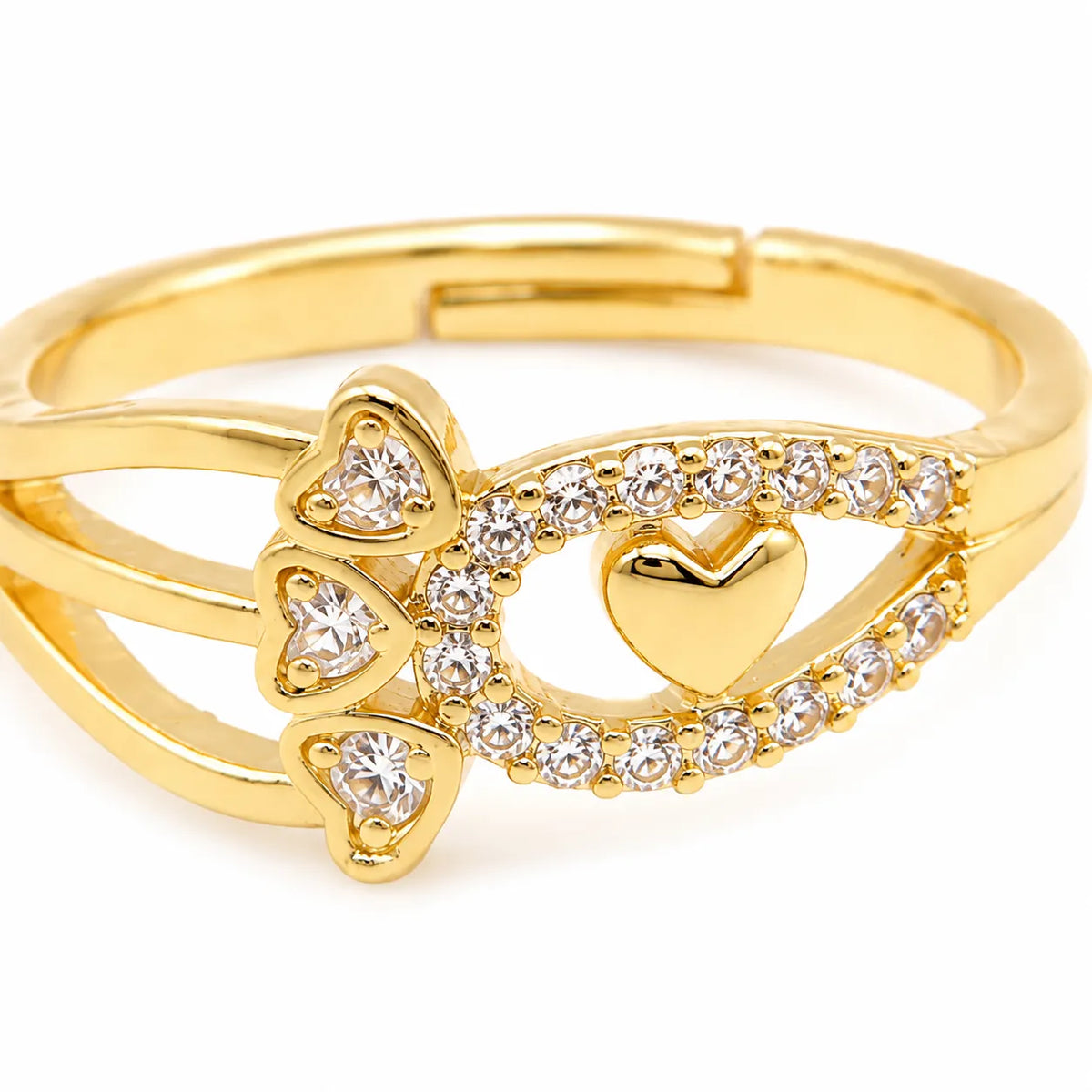 Heartfelt bloom ring
