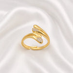 Load image into Gallery viewer, Twin Flame Crystal Ring
